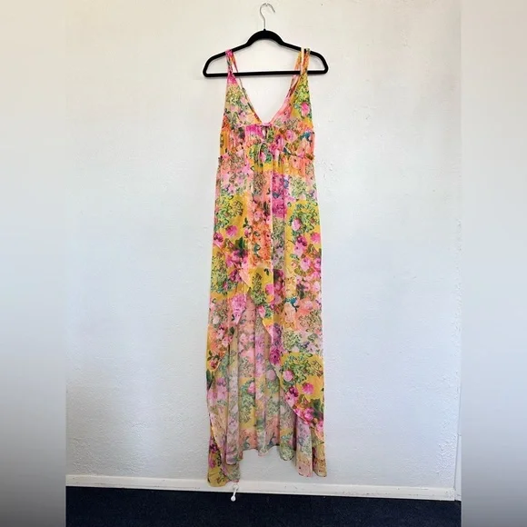 For Love And Lemons Floral High Low Dress - Picture 3 of 10